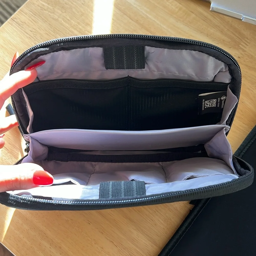 Black Tablet Sleeve and Accessory Pouch